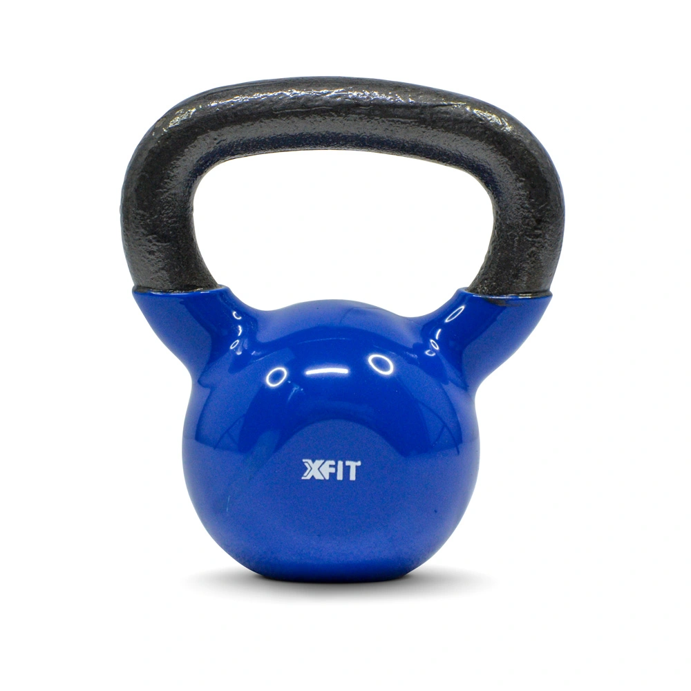 Vinyl Kettlebells 8 kg Blue (35653) (X-Fit)