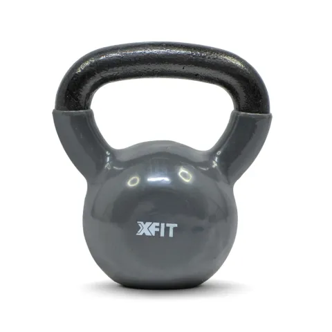 Vinyl Kettlebells 10 kg Grey (35653) (X-Fit)