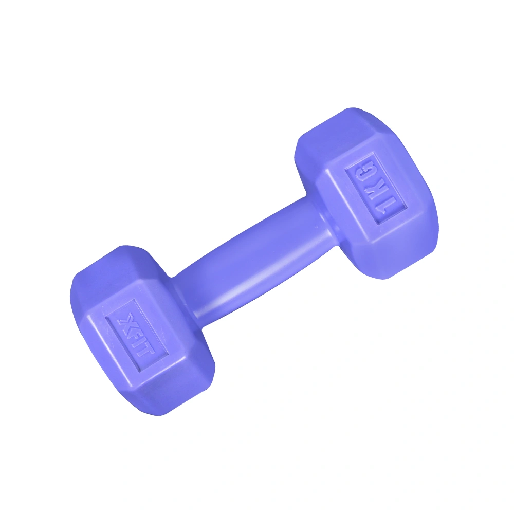 Plastic Dumbbell 1kg Purple (X-FIT)