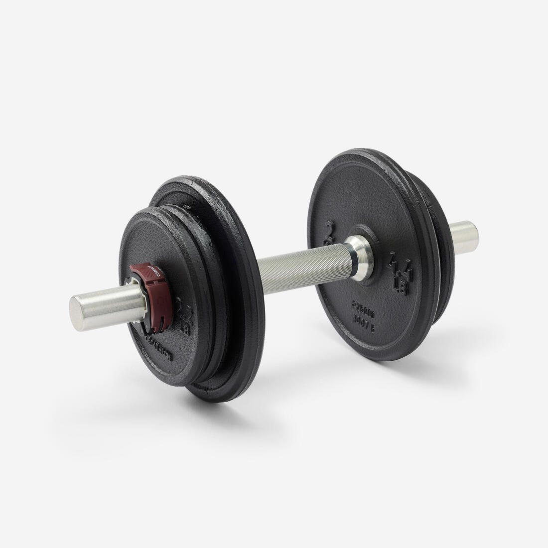 Dumbbell weight training kit 10 kg recycled cast iron