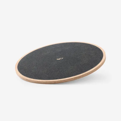 Wooden Fitness Balance Board - Black
