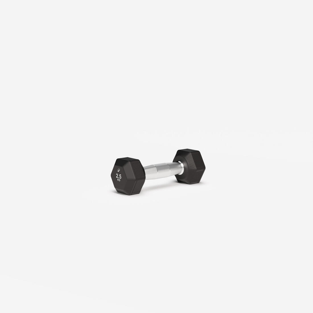 Hex Dumbbell Cross Training and Weight Training 2.5kg, black