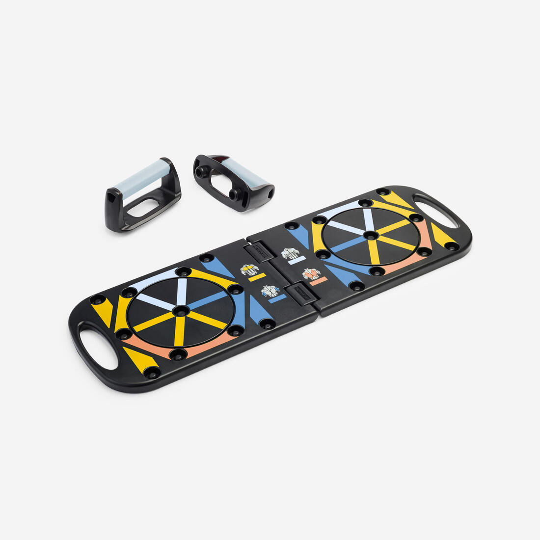 Fold-Up Multifunctional Press-Up Board