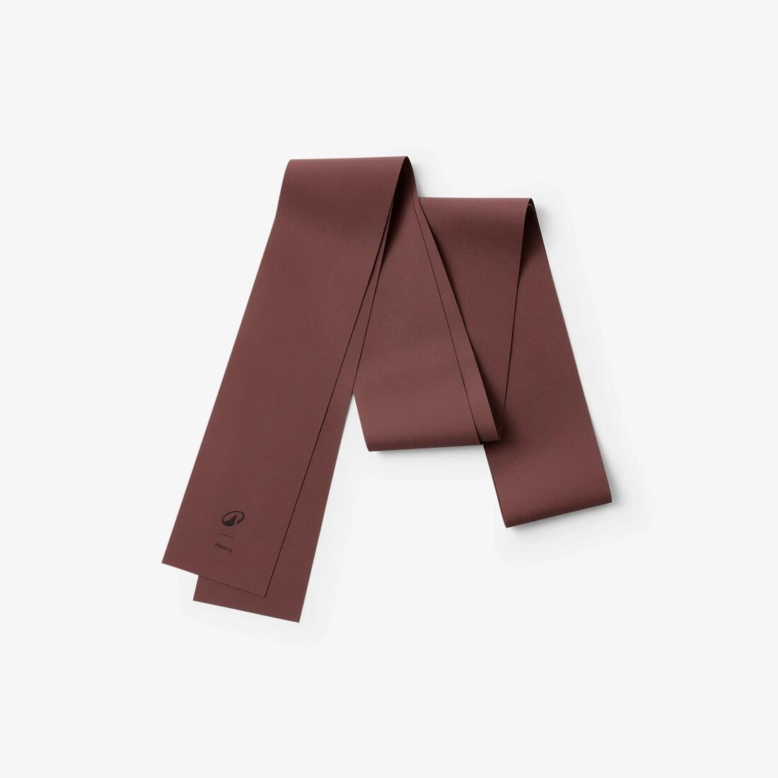 Pilates high-resistance band 4 kg, burgundy
