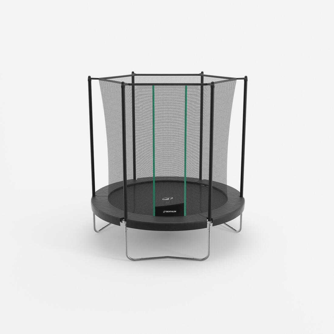 Round Trampoline 8ft with Safety Net, Trampoline 240