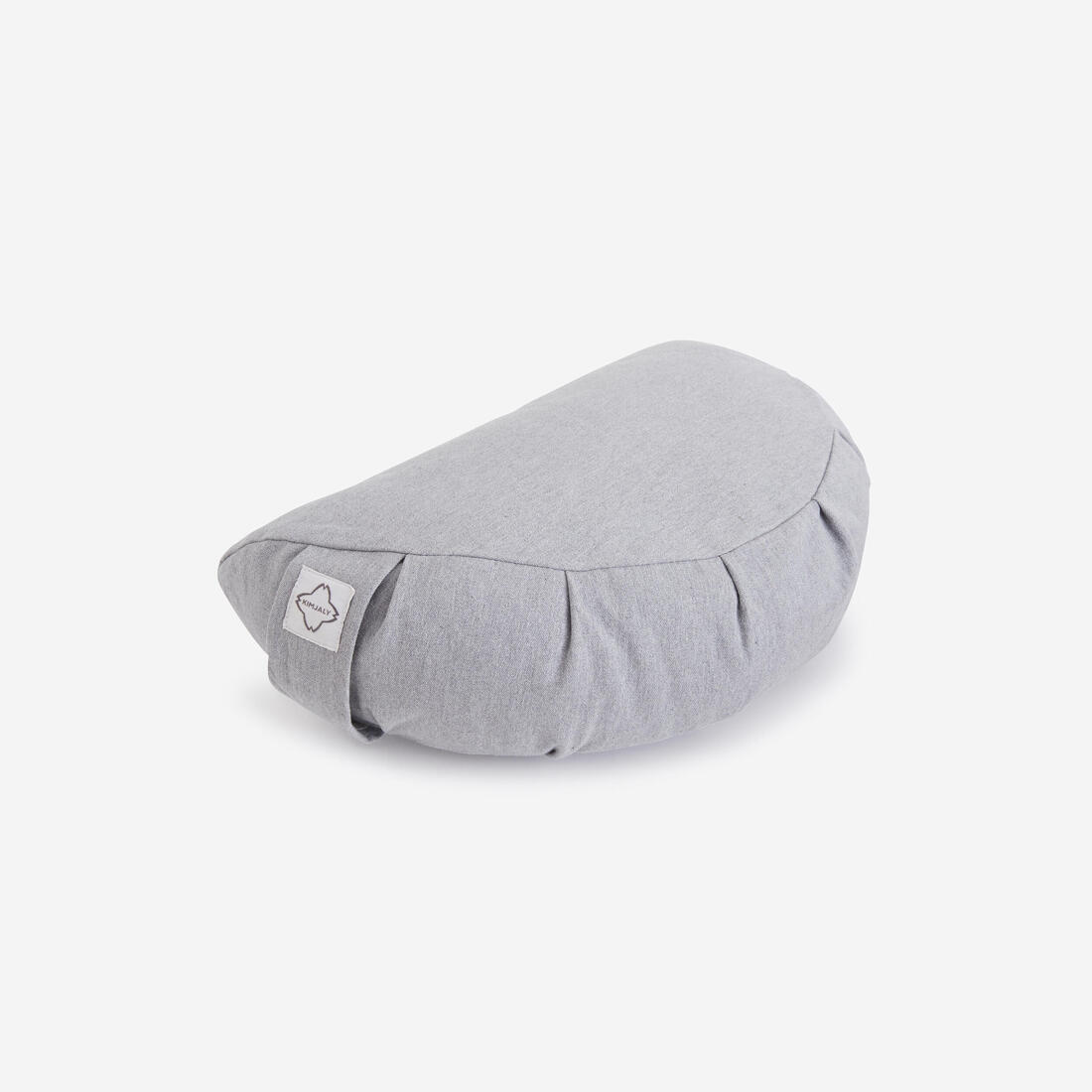 Yoga and Meditation Half-Moon Cushion - Grey