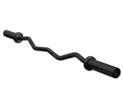 IFS Olympic Ez Curl Bar 120cm , 50mm (Black)