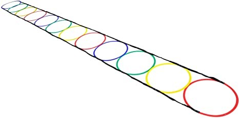 Agility Ladder With Hoops