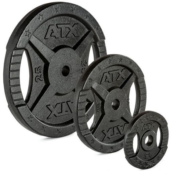 ATX 2-Grip - 50 mm - Cast Weight Plate - 20 Kg (Single)