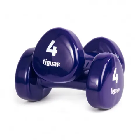 Tiguar Vinyl Dumbbells 4kg (Pair)