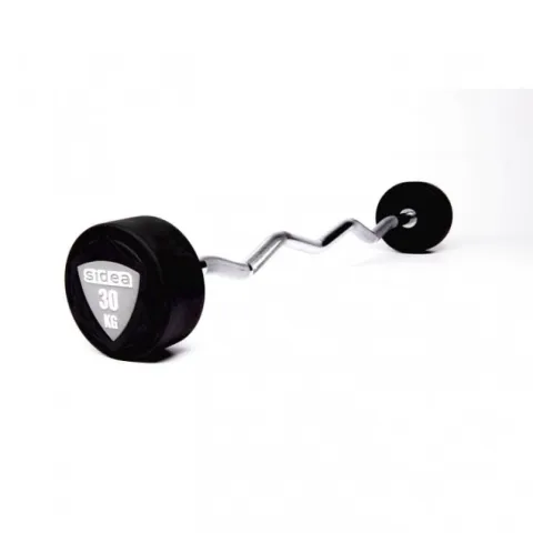 Sidea EZ Fixed Rubber Barbells 30Kg