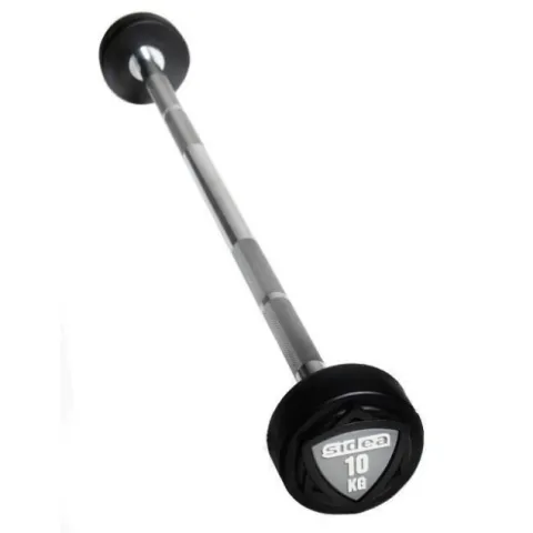 Sidea Preloaded Fixed Rubber Barbells 10Kg