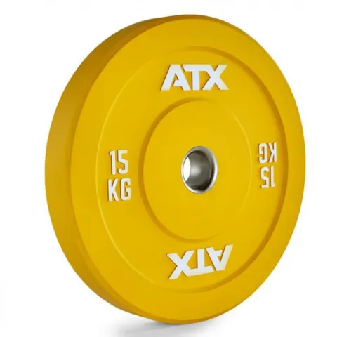 ATX® - 15kg , Color Full Rubber Bumper Plate (Single)