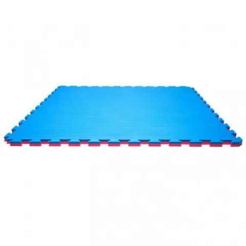 Tatami Eva Interlocking Flooring 1m x 1m x 2cm (Blue-Red)