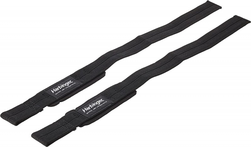 Harbinger Big Grip Lift straps 21,5" Black