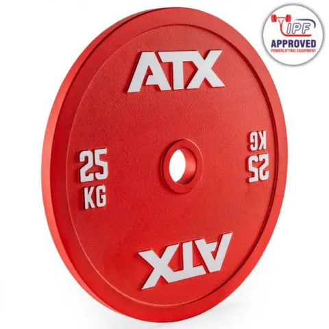 ATX® Calibrated Steel Plate RL / calibrated weight plates 25kg