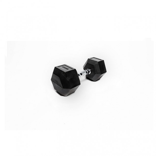 Sidea Hex Rubber Dumbbell 10Kg (Single)