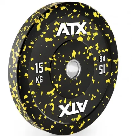 ATX - 15Kg , Color Splash Bumper Plates 50mm (Single)