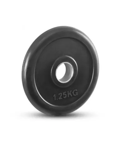 IFS - 30mm - 1.25kg Black Rubber Weight Plates