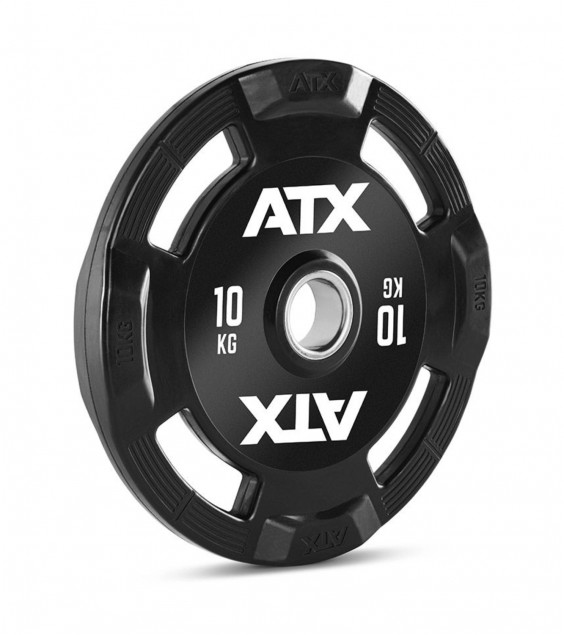 ATX -10Kg Weight plates rubber gripper - ATX Logo 50mm