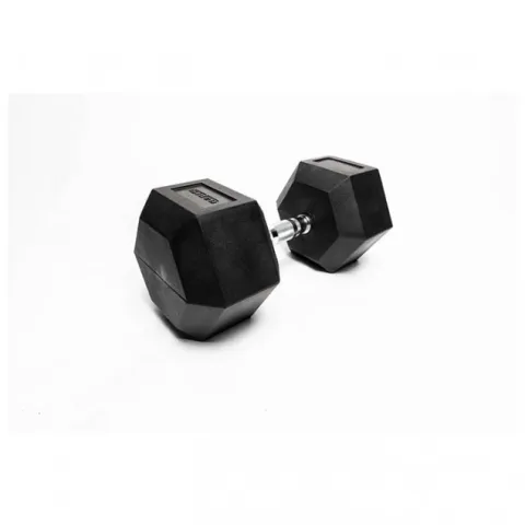 Sidea Hex Rubber Dumbbell 22,5Kg (Single)