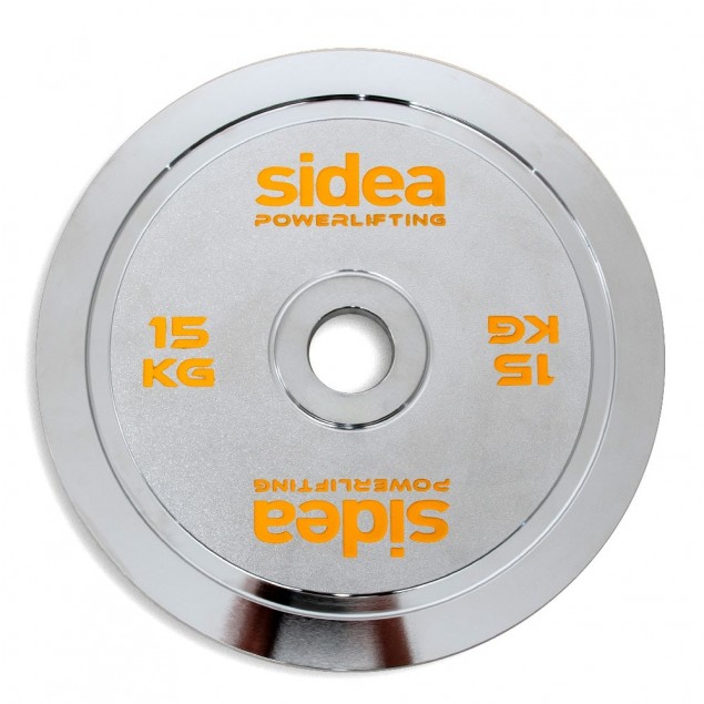 Sidea Powerlifting plate (single) 15kg