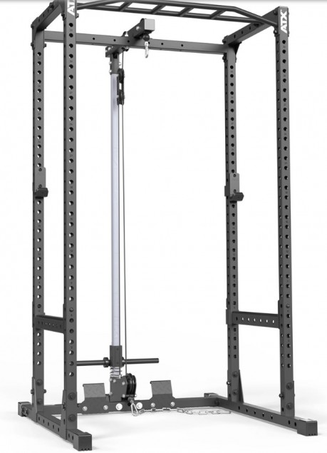 ATX® Power Rack PRX-520 with Lat Pulldown Station, Plate Load - Height 218 cm