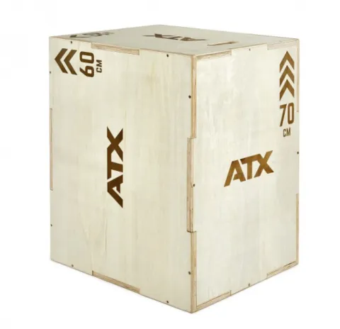 ATX® Wooden Jump Box With 3 Different Jump Heights