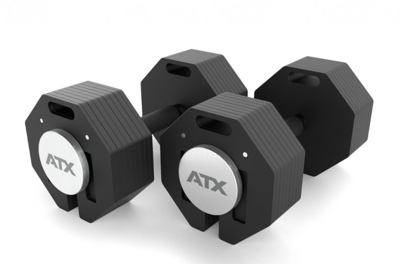 ATX Octa Dumbbells - Adjustable Dumbbells 2x36kg
