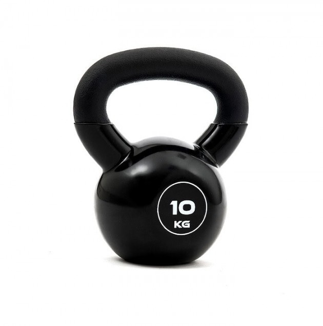 Sidea Vinyl Kettlebell Black 10kg