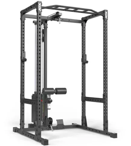 ATX Power Rack 510 complete station with lat pull-down station 100 kg - height 198 cm