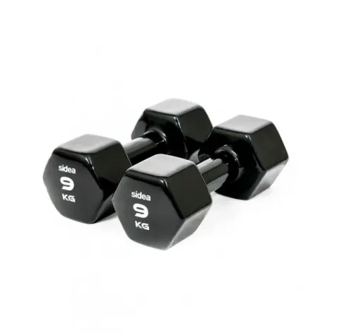 Sidea Vinyl Dumbbells pair 9kg