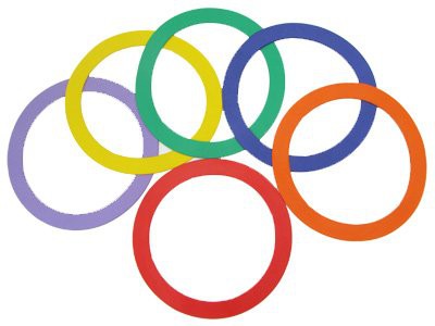 Spots Round outline (set of 6)