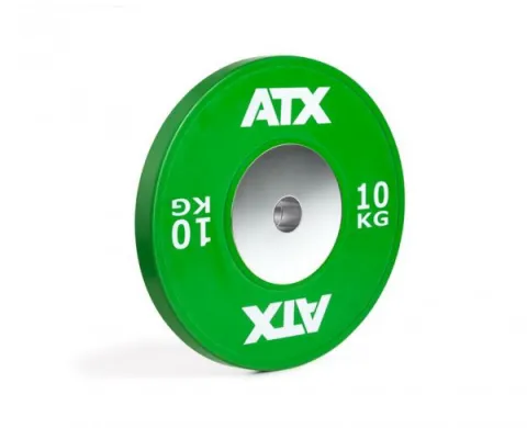 ATX - 10kg , Full Rubber Olympic Bumper Plate 50mm (Single)