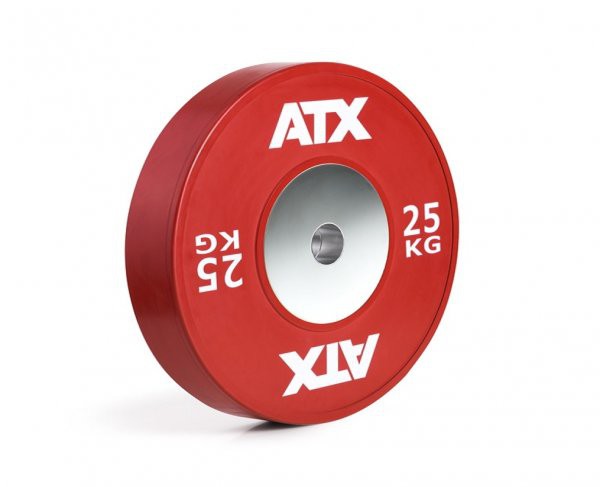 ATX - 25kg , Full Rubber Olympic Bumper Plate 50mm (Single)