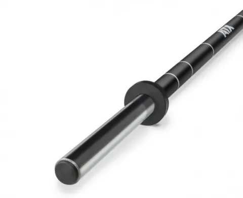 ATX ® Fat Bar -Thick Grip Training Bar, 10.5Kg , 210cm (Jet Black – Chrome)