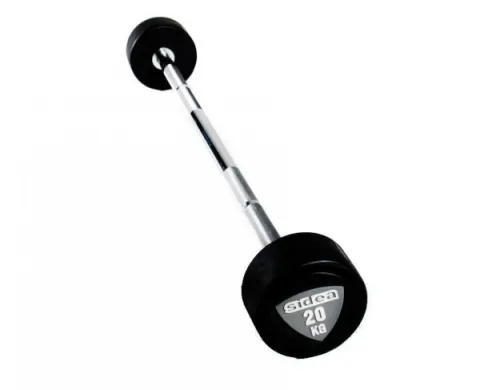 Sidea Preloaded Fixed Rubber Barbells 20kg