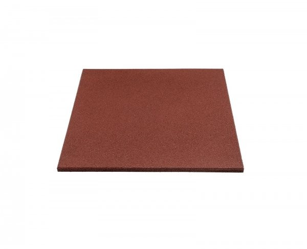 Rubber Tile (Red) 1m x 1m x 2cm