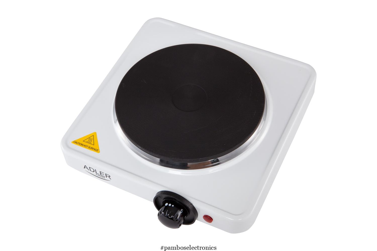 Adler AD 6503 Hot Plate One-Burner – Powerful 1500W