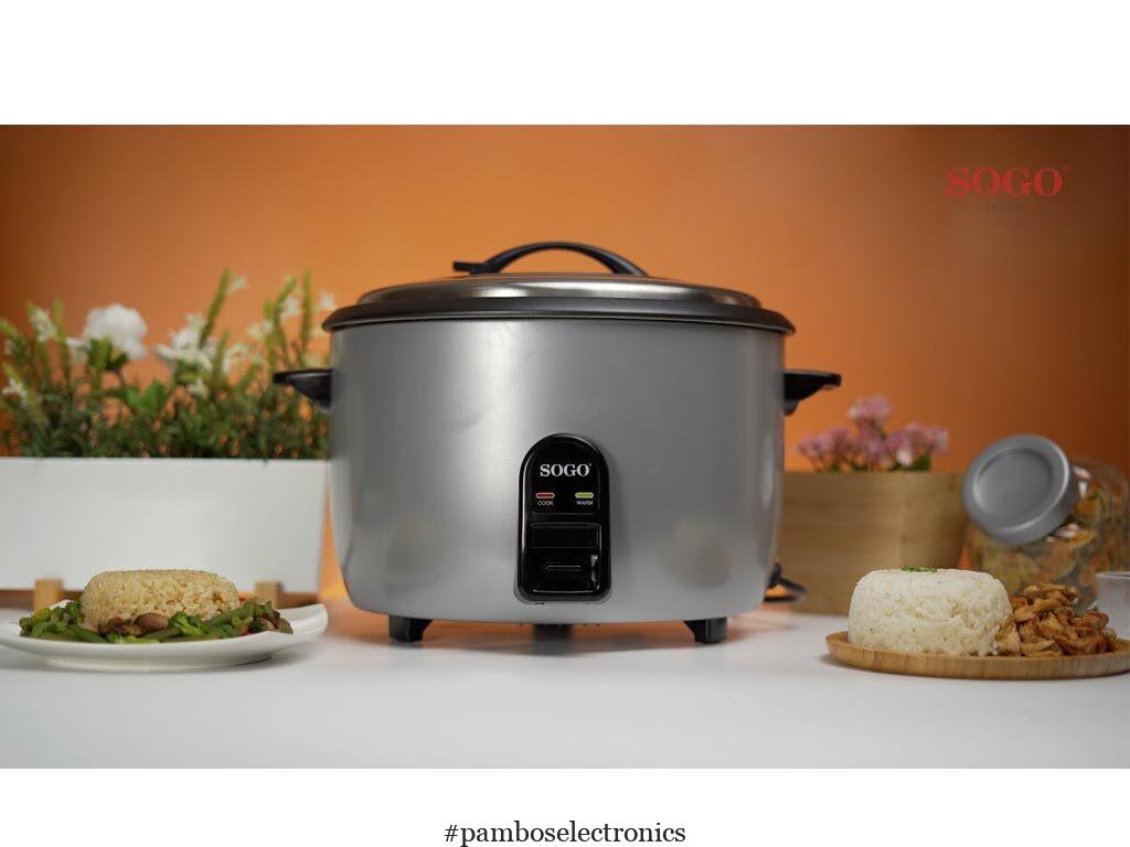 Sogo rice cooker -ss-10770 1.9kw with capacity 5.6lt