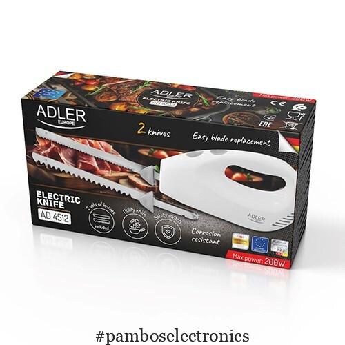 Adler electric knife white