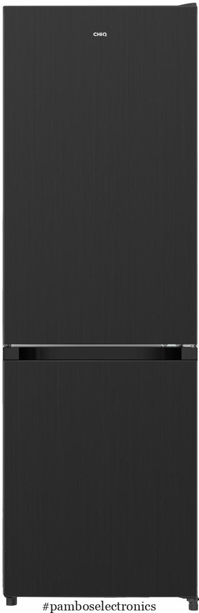 CHiQ Fridge-Freezer 322lt NoFrost H185.5xW59.5xD63.5cm DARK SILVER MRF-340IX