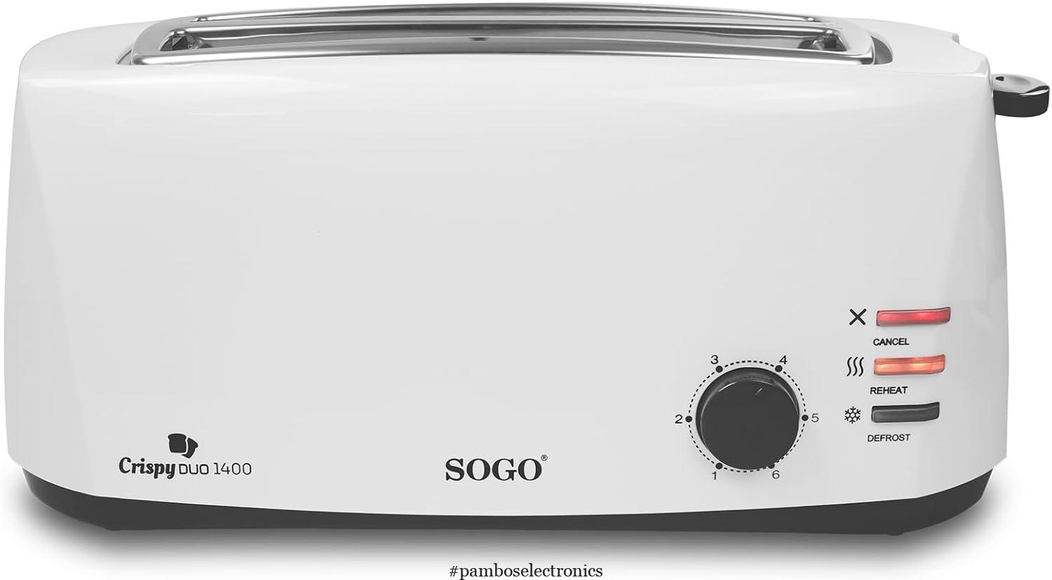Sogo – toaster 4 slices – ss-5485