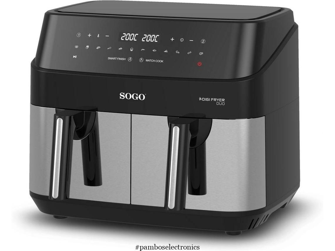 Sogo – air fryer – 2 x 4.5l 10845 1750w