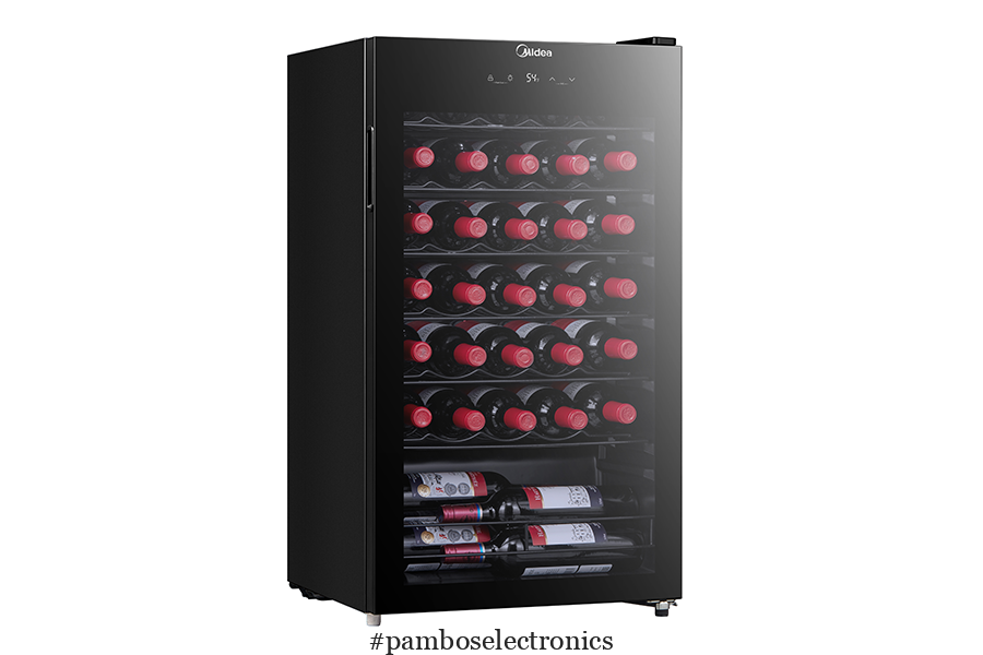Midea Wine Cooler MDRW150FGG22 34 Bottles