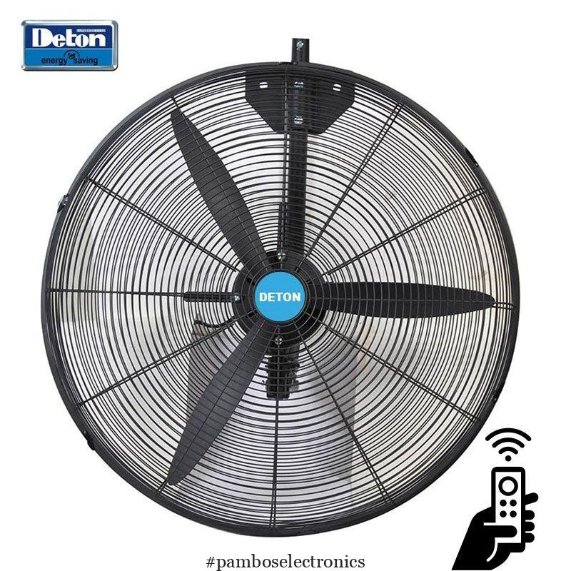 Deton df650-twrc 26inches black wall fan