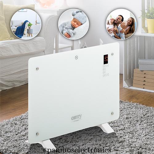 Camry cr 7721 convection glass heater lcd with remote control
