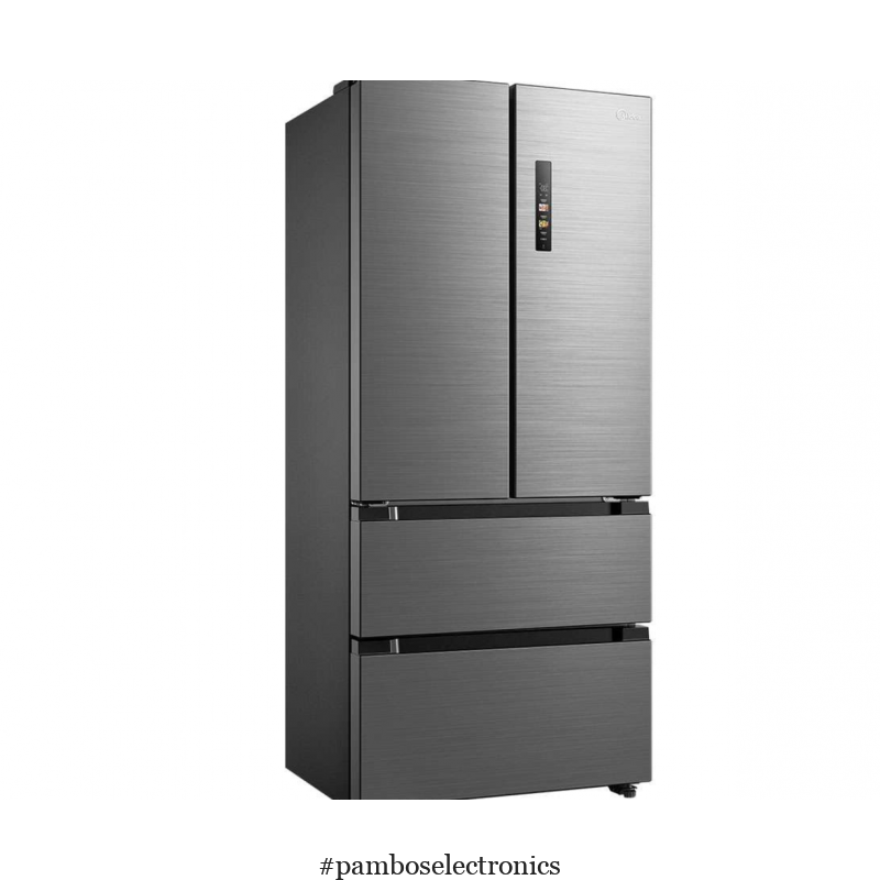 Midea 516L Inox French Door Refrigerator (MDRF692FIE46)