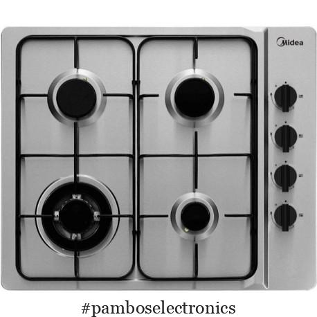 Midea MG60403TX Silver Gas Cooktop