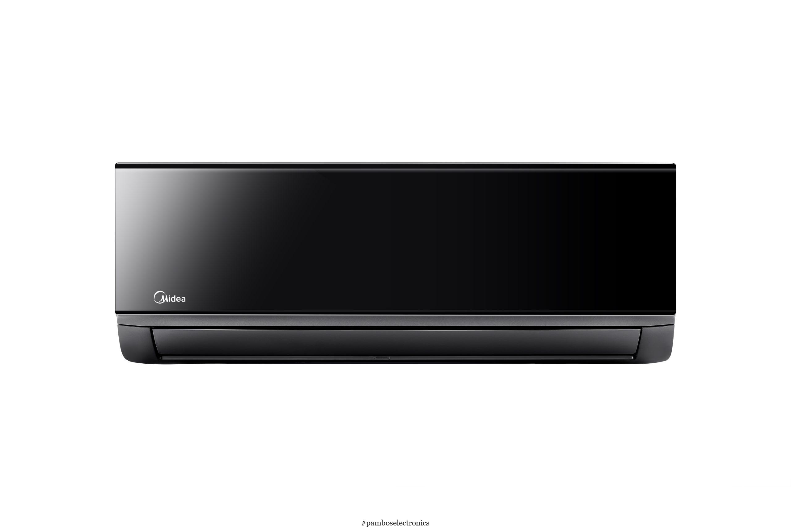 Midea AG16ECO-18NXD0 Xtreme Black Glass Air Conditioner | 18000 BTU | Energy Efficient